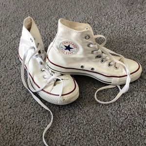 DISCOUNTED Converse High Tops White